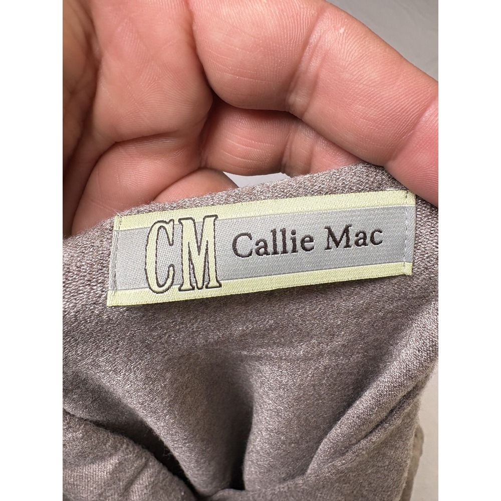 Womens Callie Mac light brown pullover sweater size Small - Picture 4 of 5